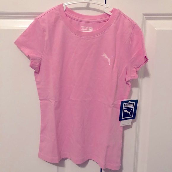 NWT Puma Crewneck Tee Girls Size 6 - Picture 2 of 3